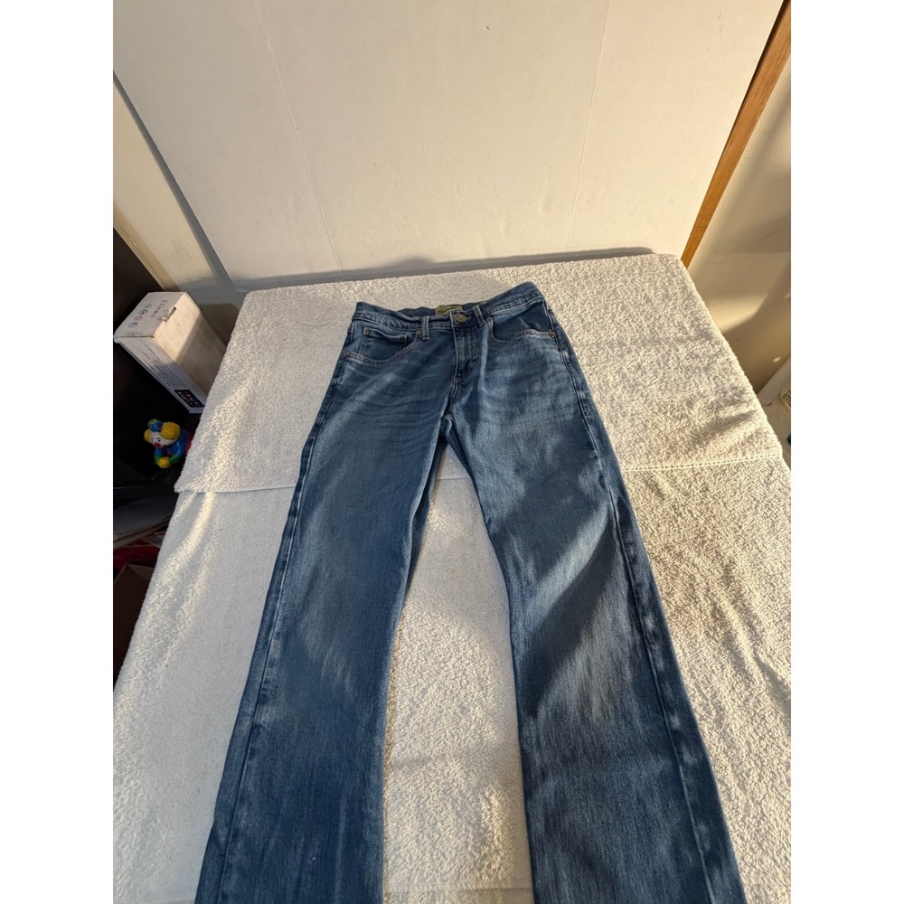 Wrangler 20X Style 42 Vintage Bootcut Jeans Mens 29x34 Blue Denim Mid Wash - Picture 8 of 16